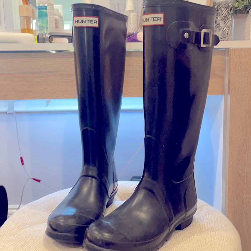 Hunter rain boots